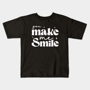 you make me smile Kids T-Shirt